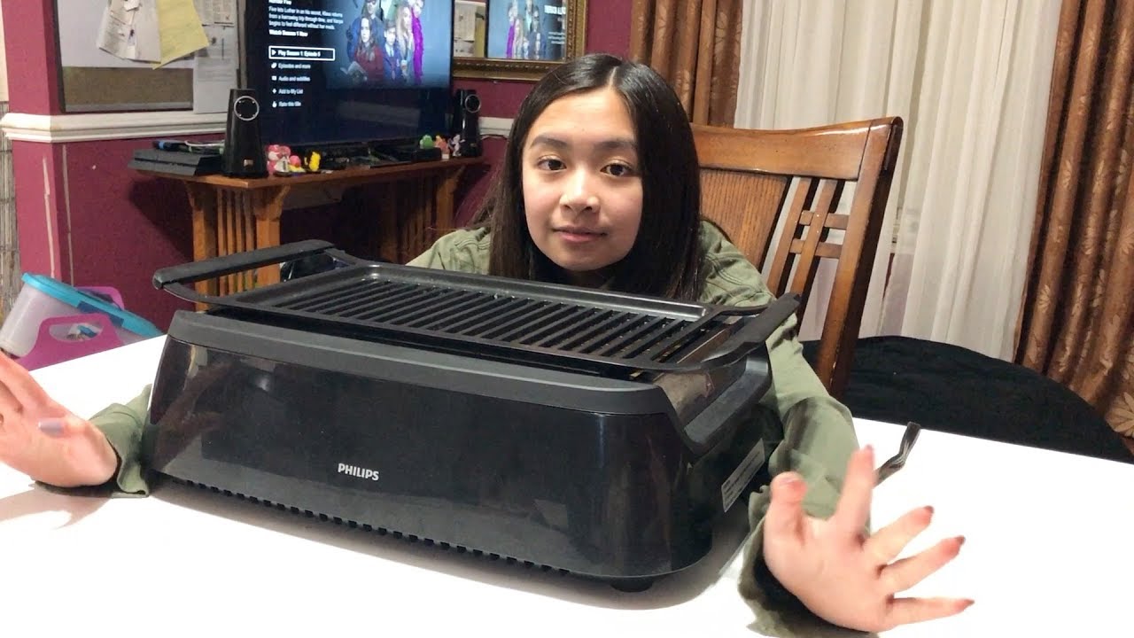 Unboxing Our Indoor Philips Smokeless Grill YouTube