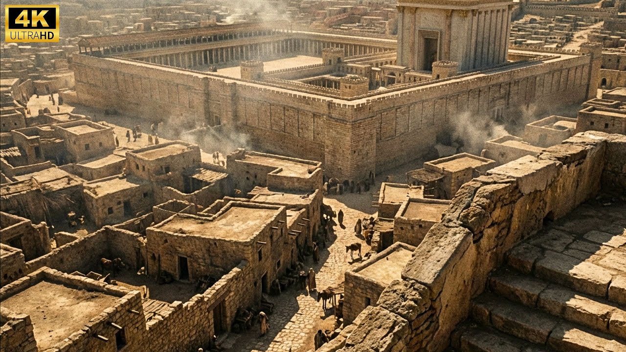 Cómo era Jerusalén en tiempos de Jesús hace 2.000 años | Documental Bíblico 4K