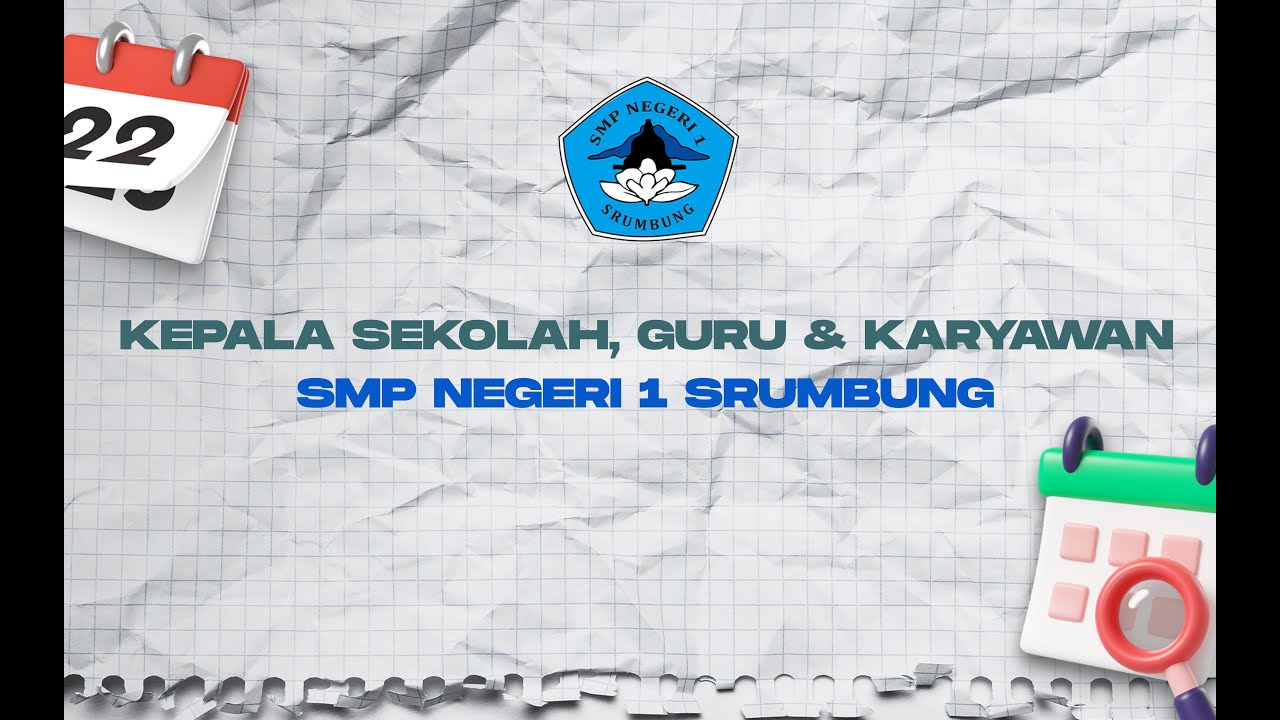 GURU DAN KARYAWAN SMP NEGERI 1 SRUMBUNG
