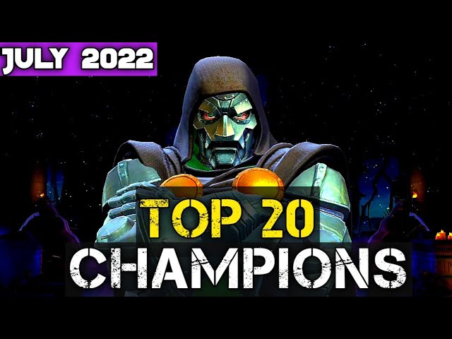 MCOC Top 20 Champions July 2022 || Marvel Contest of Champions || Best Champions