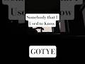 Somebody that I used to know - Goyte #shorts #cover #acousticguitar #goyte