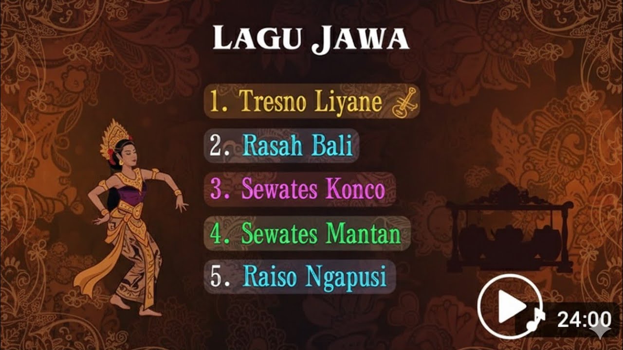 LAGU JAWA | TRESNO LIYANE | RASAH BALI | SEWATES KONCO | SEWATES MANTAN | RAISO NGAPUSI |