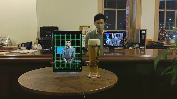 3D illusion by using parallax expression on iPad and AR on HoloLens2