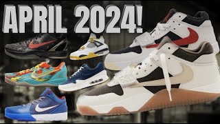APRIL SNEAKER RELEASES! TRAVIS SCOTT JUMPMAN JACKS, KOBE MAMBA DAY,  JORDAN 4’S & MORE!