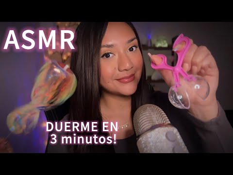 TE HAGO DORMIR EN 3 MINUTOS CON LOS MEJORES SONIDOS Y VISUALES😴 ASMR EN ESPAÑOL 