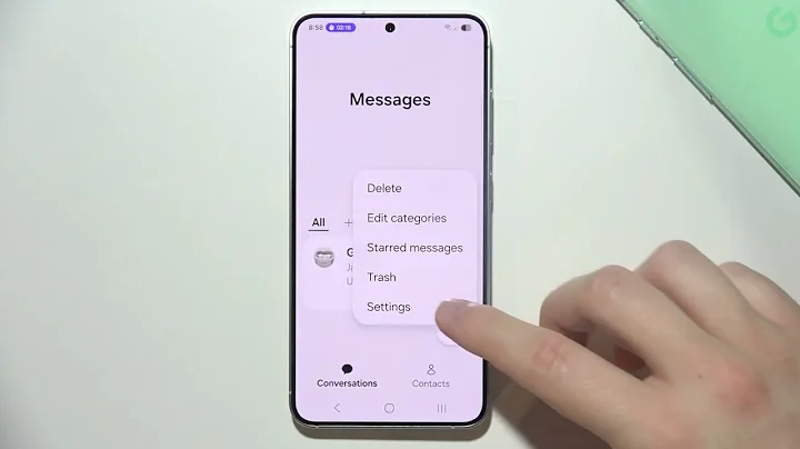 Samsung S25: How to Enable SMS Delivery Report