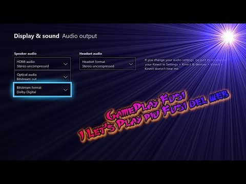 TUTORIAL: SETTARE AUDIO MULTICANALE SU XBOX ONE, SENZA AVERE SOUNDBAR O HOME THEATER - NO CUFFIE!