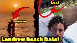 Lexi Rivera and Andrew Davila Caught On Beach Date Together! 💞😳 #landrew