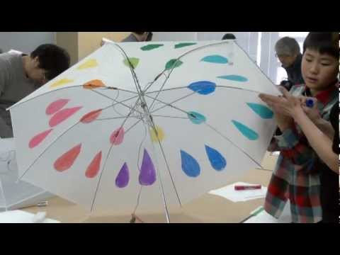 暗いところでもピカピカ光る安全な傘ピカサを作ろう