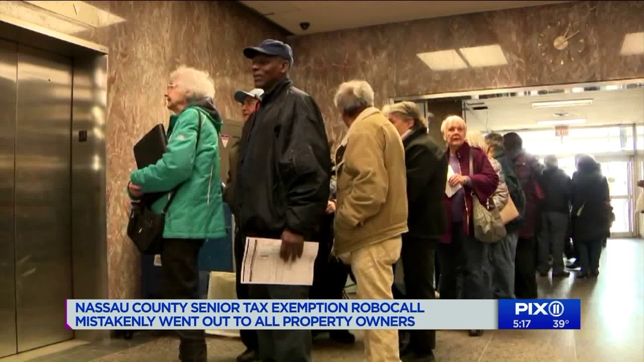 Nassau County senior tax exemption robocall mistakenly went out to all