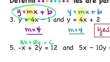 M9 Unit 4 Day 2 Notes Video: Parallel Lines