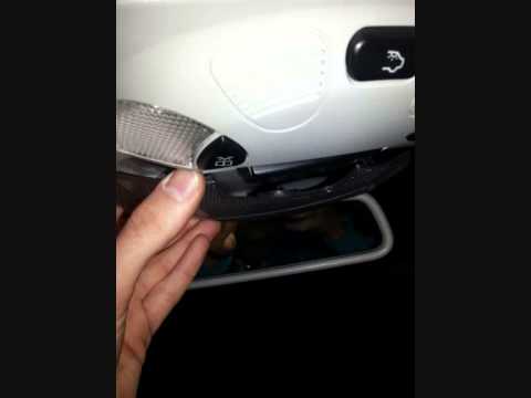 Plafoniera Tetto Auto : Tutorial smontaggio plafoniera w youtube