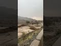 اندفاع قوي ل سيول السيل الكبير شمال الطايف 2يونيو 2023 السعودية 