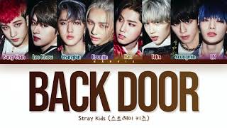 Stray Kids (스트레이 키즈) - 'Back Door' Lyrics (Color Coded\/Han\/Rom\/Eng)