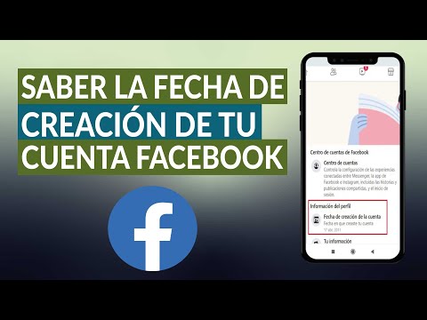 Cómo saber la fecha de creación de tu cuenta de FACEBOOK - Antigüedad en la red