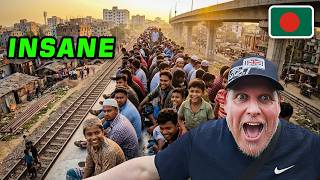 I Survived Bangladesh’s MOST DANGEROUS TRAIN 🇧🇩