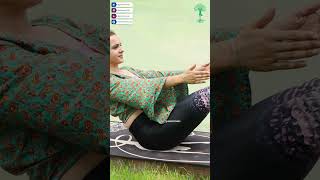 Flat Tummy Challenge 🔥 Hold This Pose for 20 Seconds 😳 #yoga #fitness #fitindia #yogaflow
