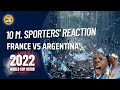Reaction football fans argentina vs france world cup 2022