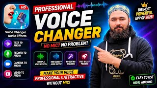 Mic Nahi Hai? 2026 Ki Sabse Powerful Voice Changer App | Text To Audio + Pro Voice | No Mic Needed screenshot 4