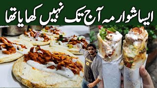 Yar Maza He Aa Gayá Shuwarma Kha Kar 🥐 Arabic Shawarma Review @eatanddiscover