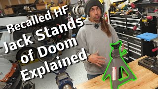 Recalled Harbor Freight 6 Ton Jack Stand failure Explained