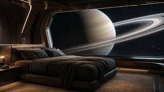174 Hz Saturn Space Hotel — 8 Hour Sleep Music | For Deep Sleep & Healing
