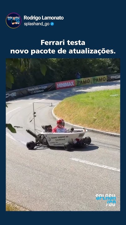 Ferrari testa novo pacote de atualizações: lágrimas de Hamilton e Leclerc serão recolhidas. #f1