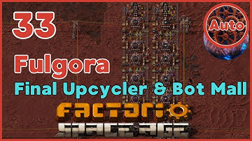 Final All-in-One Upcycler & Bot Mall Blueprint | Factorio Space Age Guide | #33