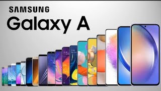 Evolution of samsung galaxy A series credit - theaguscts