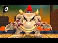 Super Mario 3D Land - All Boss Fights With Luigi