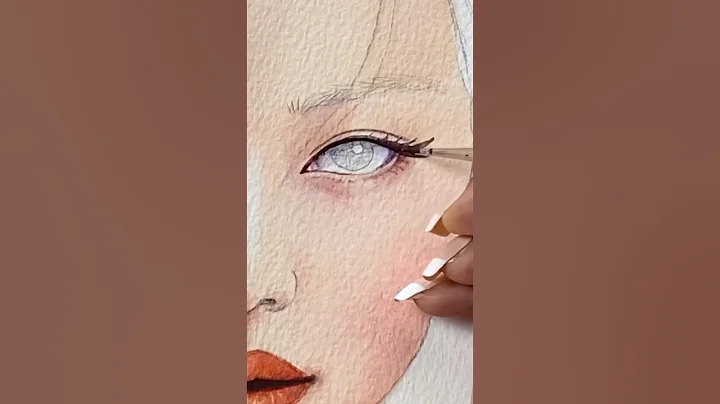 Watercolor portrait - do you like JENNIE