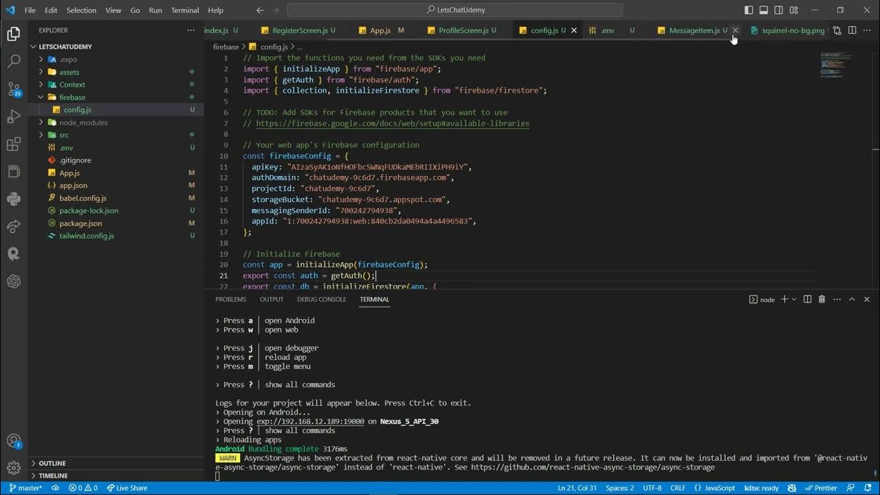 How to Setup Environment Variables in React Native Expo - YouTube