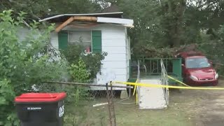 Tree Falls On Lafayette Home