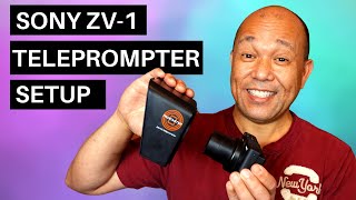 Use a Sony ZV1 with a Teleprompter! | G7x and Rx100 too! screenshot 4