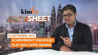 Fact Sheet - September 29 | Achievement unlocked: Play golf with Obama