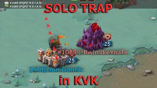 Lords Mobile Solo Trap vs Other Kingdoms | Lords Mobile KvK