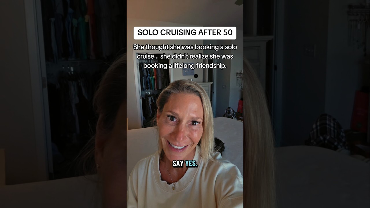 SOLO CRUISING AFTER 50Episode 5: She Boarded Alone... But She Didn't Leave That Way #solotravel
