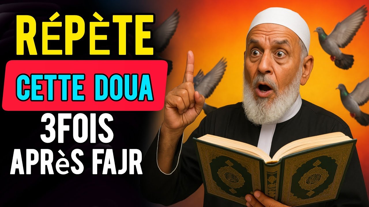 Répète Cette Doua 3 fois après Fajr - Miracle garanti