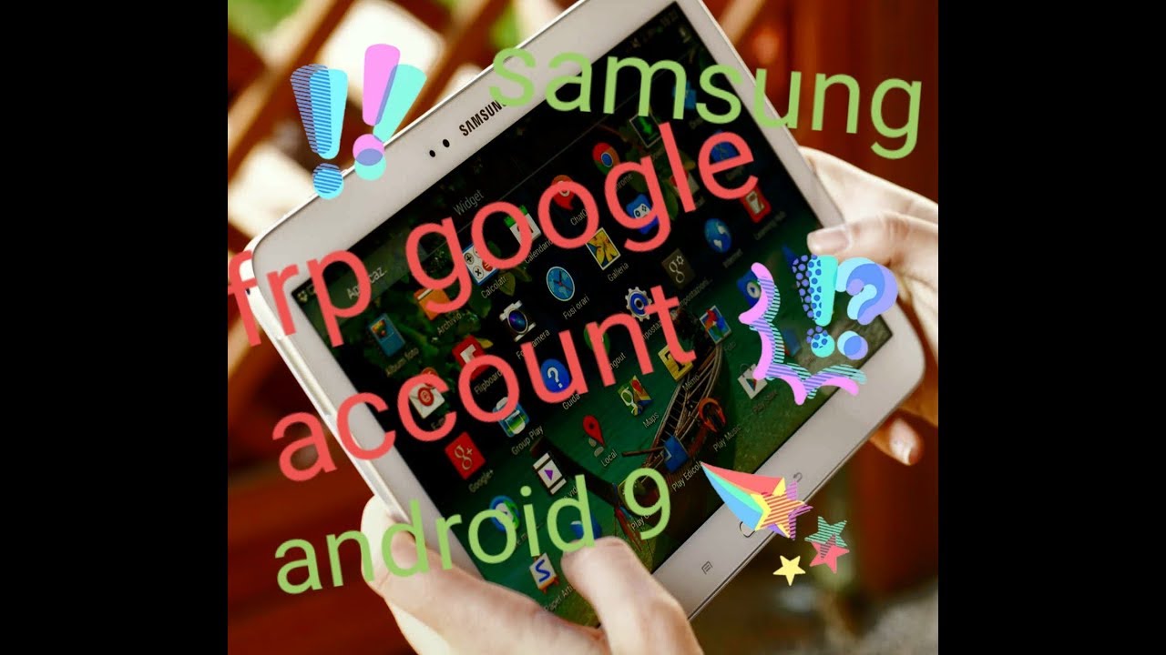 Frp google account android 9