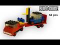 How to Build: 1970s Vintage LEGO, 684 Low-Loader with Fork Lift Truck