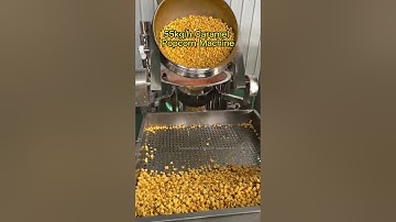 New Model American Big Output Caramel Mushroom Popcorn Machine#popcorn#popcornmachine#shorts