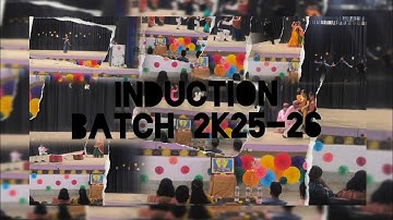  🎉 Sharing glimpses of our college Induction Program – the start of an unforgettable journey. 🌟