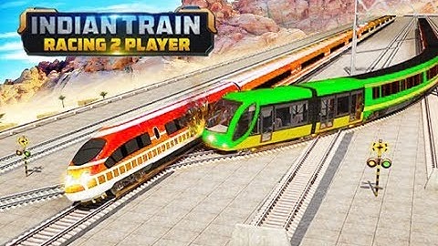 Indian Train Racing Games 3D - Multiplayer | Android/ios Gameplay Walkthrough | Droidnation