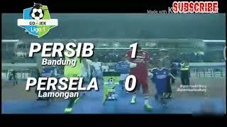 CUPLIKAN PELUANG DAN GOL PERSIB vs PERSELA LIGA 1 GOJEK 2018