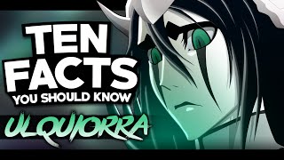 10 Facts About Ulquiorra Cifer You Probably Should Know! | Bleach