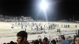 Bulldog Brigade at Golden Valley High football game in Bakersfield