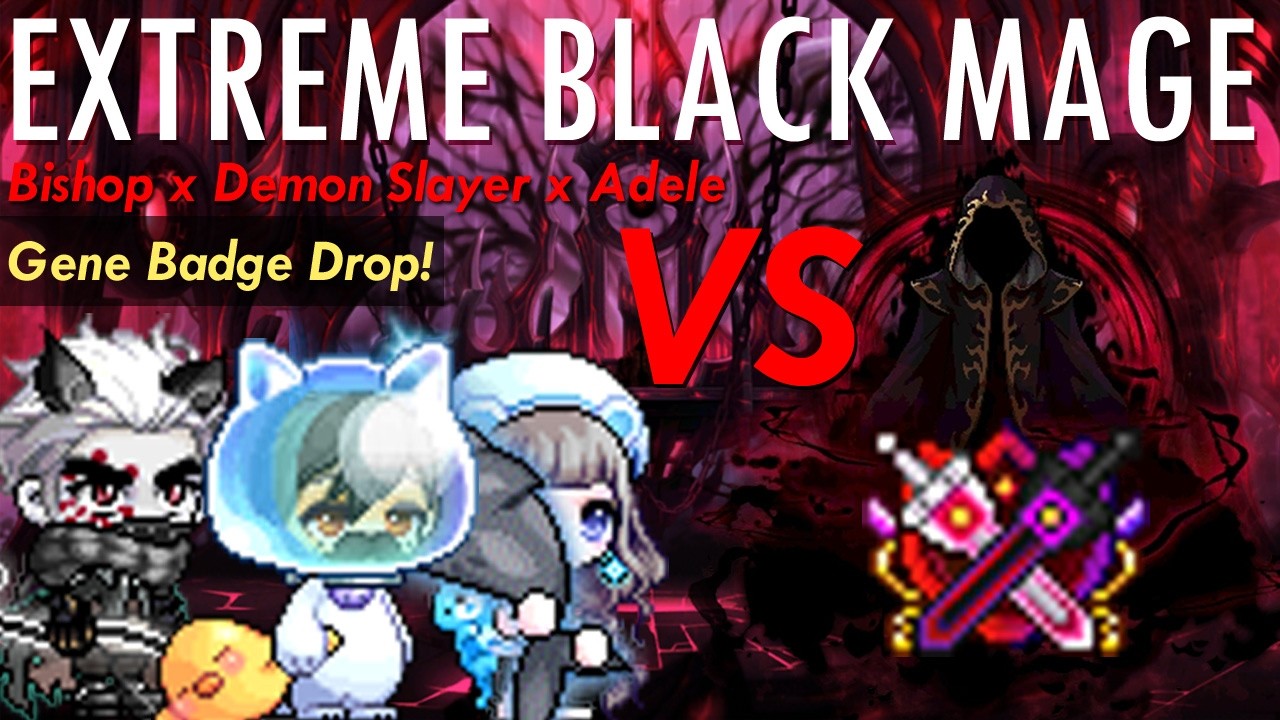 Maplestory Heroic Kronos Extreme Black Mage (Bishop x Demon Slayer x ...