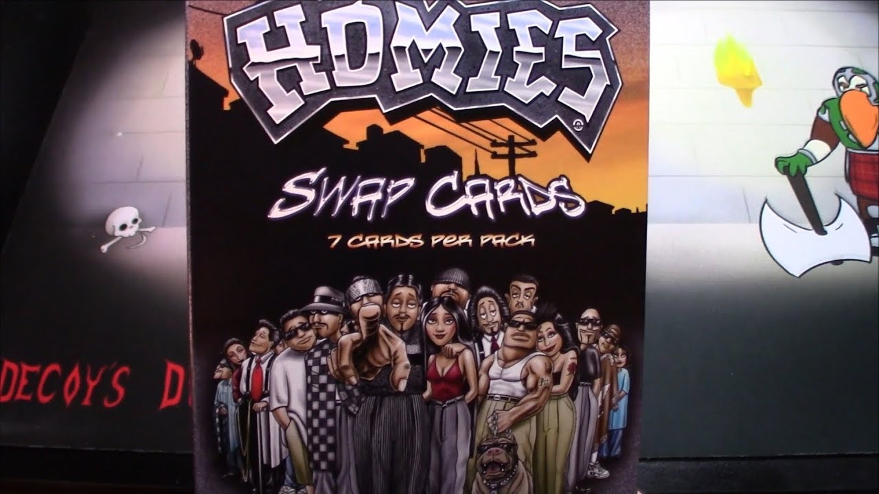 Homies Swap Cards - YouTube