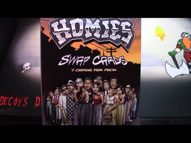 Homies Swap Cards - YouTube