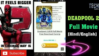 How to Download Deadpool 2 in (Hindi/English) Full Hd Movie ~Tech Addicted screenshot 4